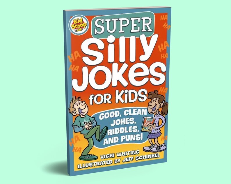 Super Silly Jokes For Kids Book Kids Riddle Book Kids Joke Etsy