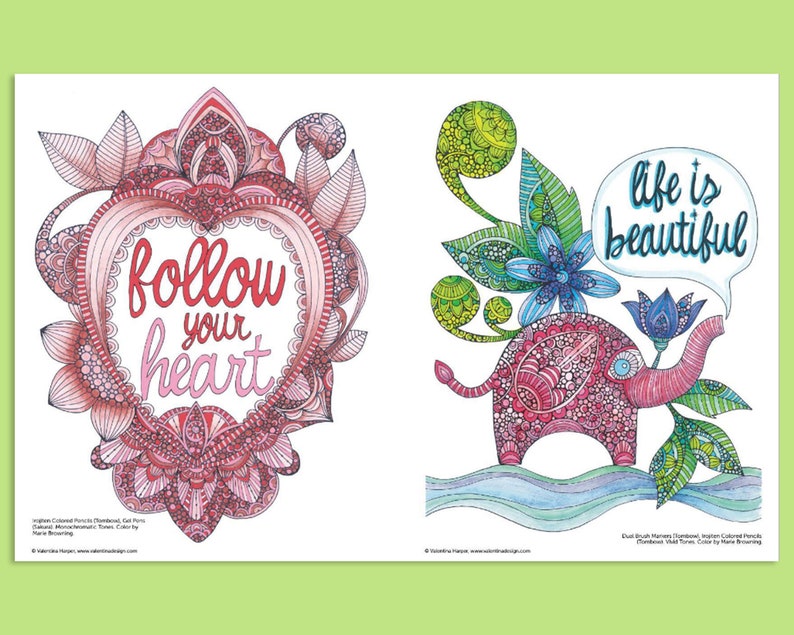 Coloring Book: Creative Coloring Inspirations Coloring Book - Etsy