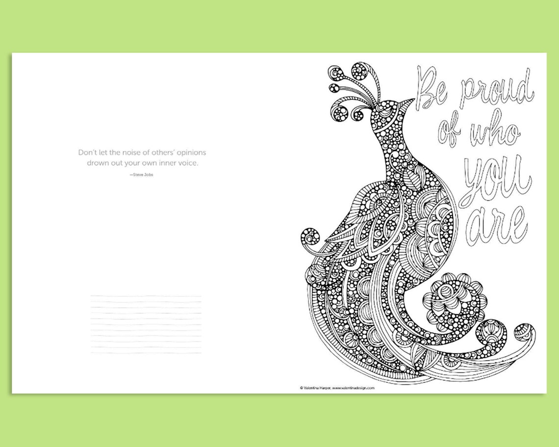 Coloring Book: Creative Coloring Inspirations Coloring Book - Etsy