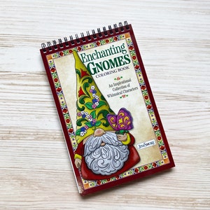 Coloring Book: Jim Shore Enchanting Gnomes - Jim Shore Figurines - Gnomes Gifts - Adult Coloring Book - Gnomes Crafts - Garden Gnome