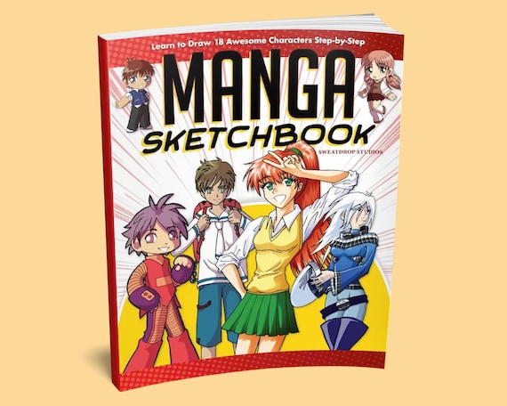 Book: Manga Sketchbook How to Draw Manga How to Draw Anime Book Anime  Drawing Book -  Finland