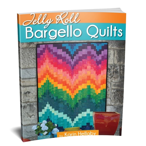 Libro: Libro de edredones Jelly Roll Bargello