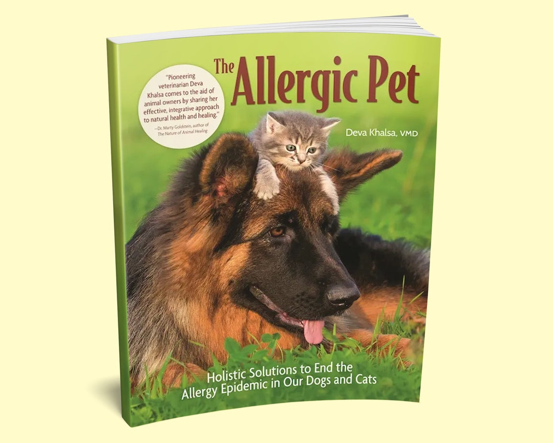 Pet　Etsy　Natural　Book:　Allergic　The　Cat　Book　Natural　Dog　日本