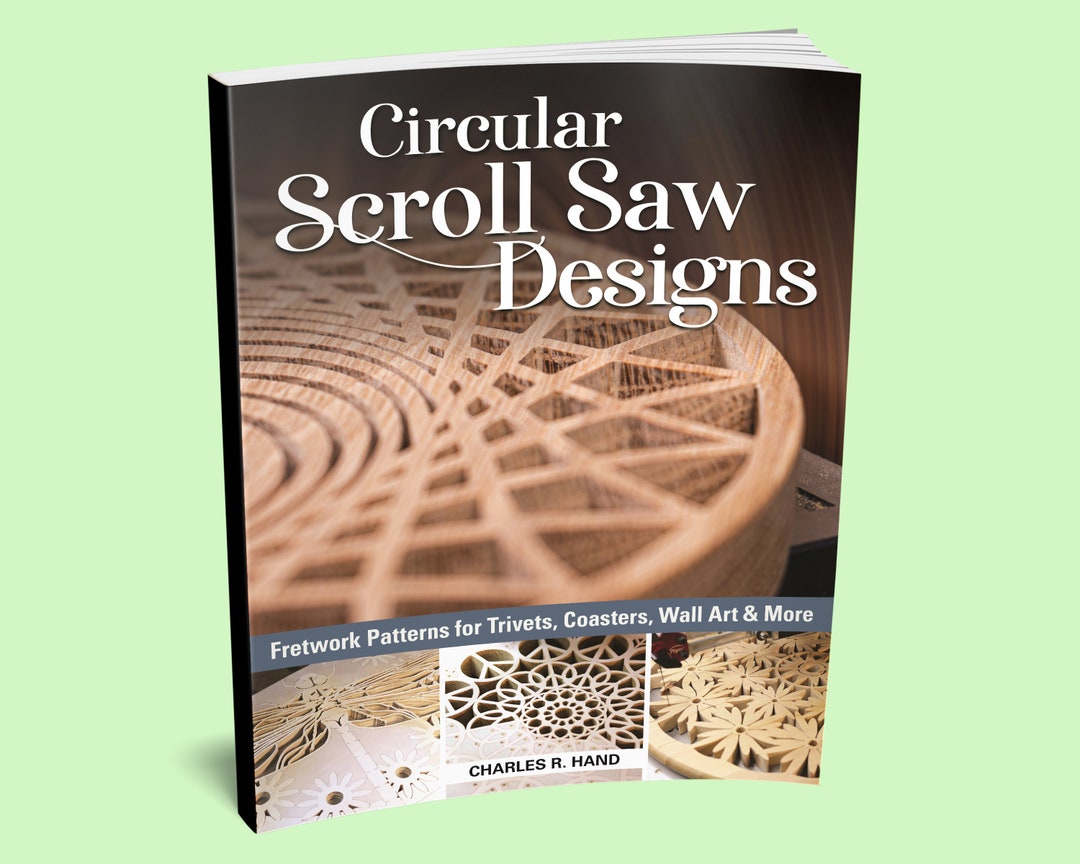 Book Circular Scroll Saw Designs Scroll Saw Patterns Woodworker's Gift