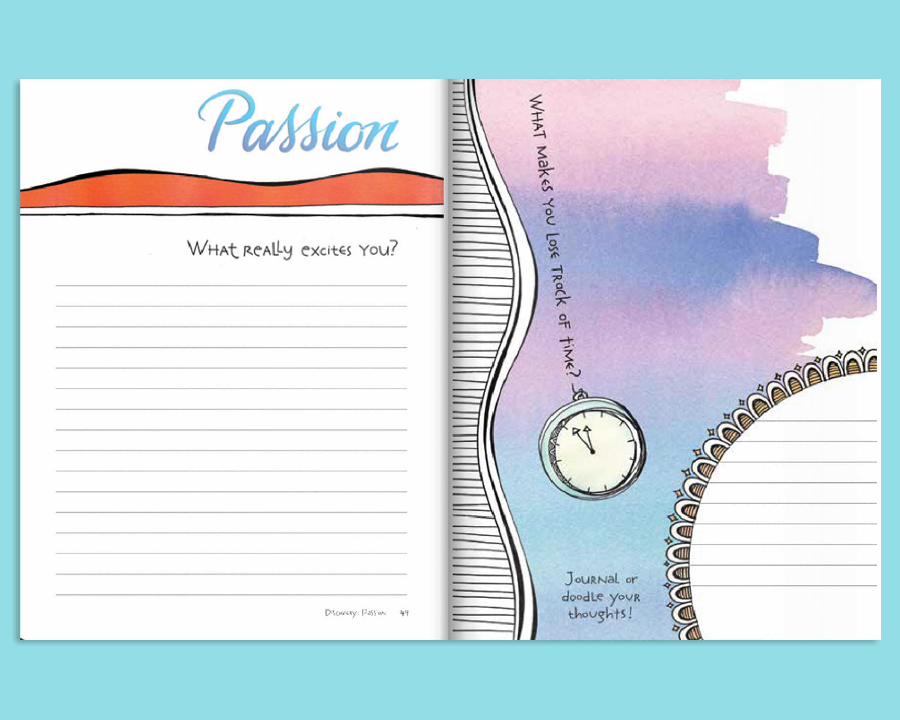 My Spiritual Journey Journal Self Care Journal Etsy