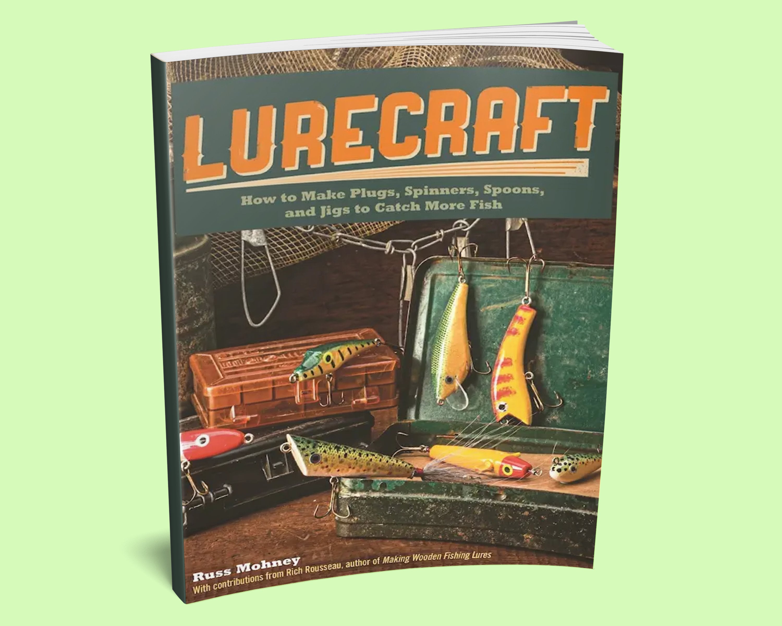 Book: Lurecraft Book How to Make Fishing Plugs, Spinners, Spoons