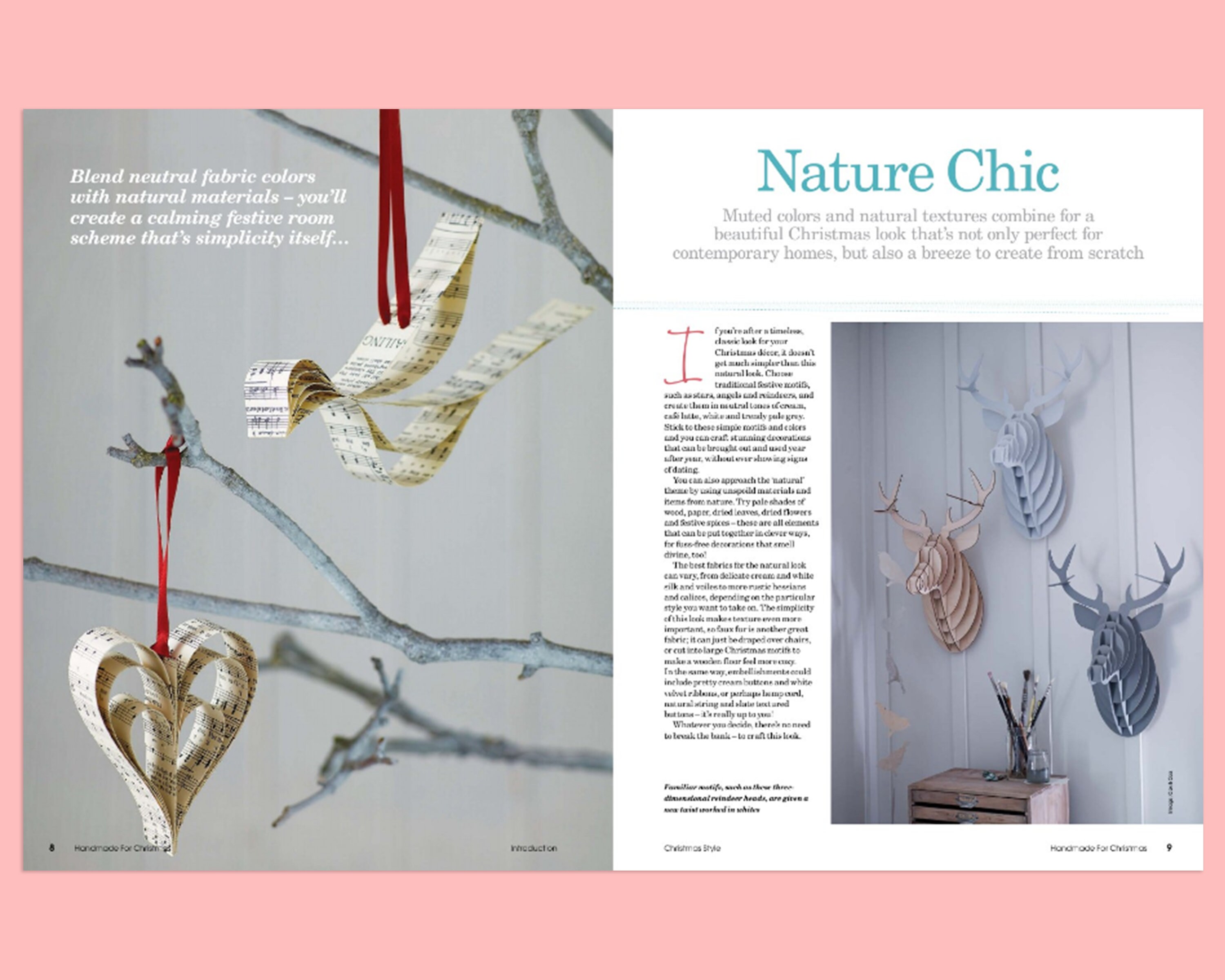 Handmade For Christmas: Easy Crafts Book Christmas Crafts | Etsy