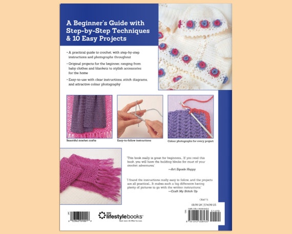 Crochet for Beginners: A Step-by-Step Guide Whit Simple Projects  (Paperback)