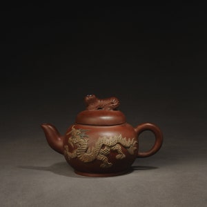 Antique Chinese Purple Clay Teapot, Kung Fu Teapot,Yixing teapot