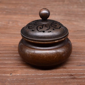 Tibet/Nepal Antique Bronze Incense Burner，collectibles, gifts, buddha, ornaments, antiques, handicrafts,birthday gifts,christmas gifts