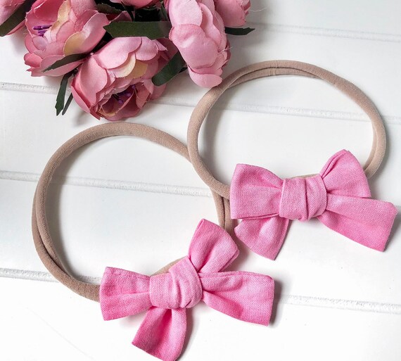 Zartes Haarband BABY BLÜMCHEN Stirnband Baby Taufe 1