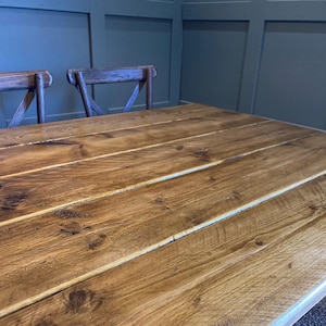 Folding Rustic Dining Table - Etsy UK