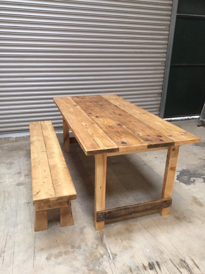 Scaffold Board Garden Table Etsy UK