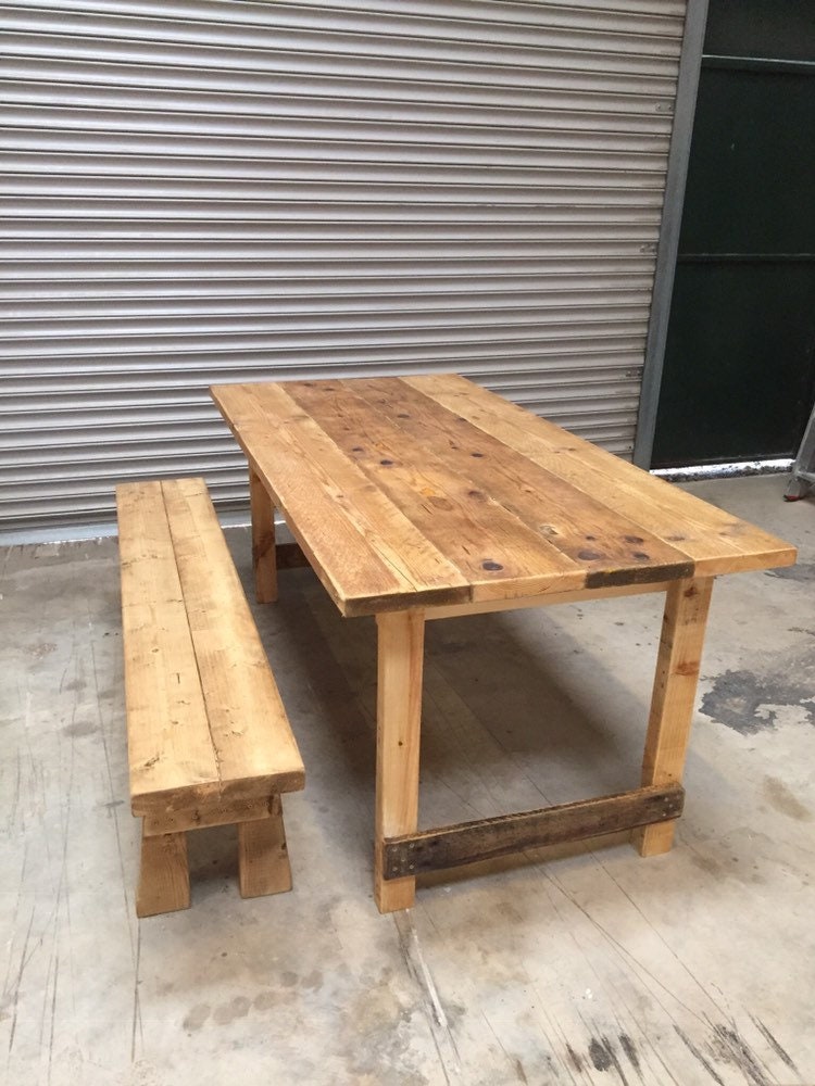 Scaffold Board Garden Table Etsy UK