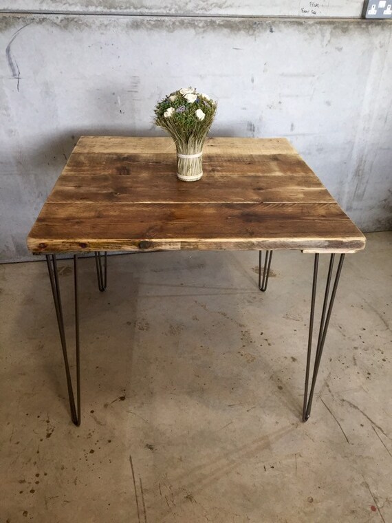 Rustic on sale bistro table