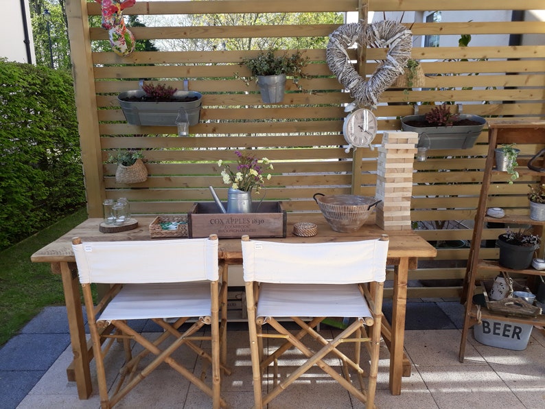 Scaffold Board Garden Table Etsy UK