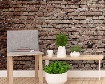 Brick wall mural - 38532592 - Muraledesign.com