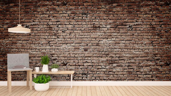 Télécharger gratuitement Images Papier Peint Murale Brique Faux Fini Wall Mural Etsy actualisé salutations