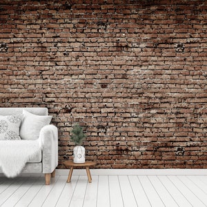 Brick wall mural - 38532592 - Muraledesign.com