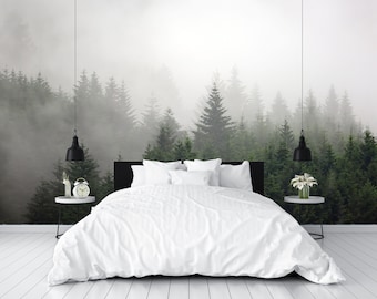 Pine forest wall mural- 326909035 - Muraledesign.com