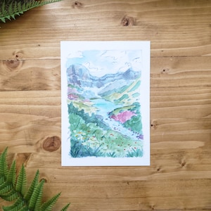 Glacier Landscape 5x7 Print