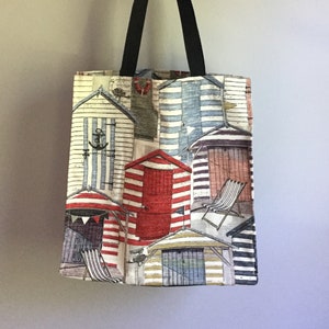 Everyday Grocery Tote Bag 13” x 14” x 6” Washable Reusable Cotton Tote Bag Foldable Tote Bag Eco-Friendly Gift