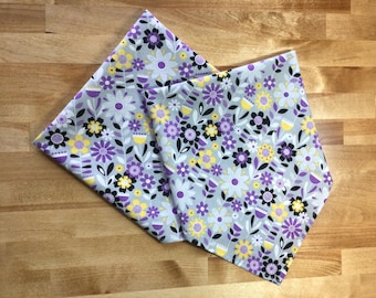 18”x18” eller 12”x12” tygservetter lavendelblommor på grått set med 2 tvättbara bomullsservetter miljövänliga återanvändbara middagsservetter för inflyttningspresent
