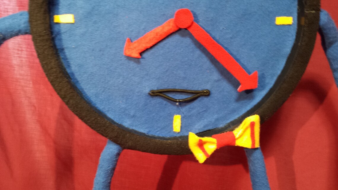 Tony the Clock DHMIS Etsy UK