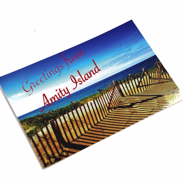 Amity Island Postcard