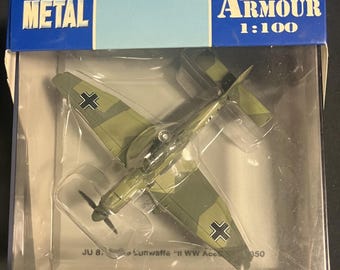 Metal Armour Collection 1:100 JU 87 Stuka Luftwaffe IIWW Aces art. 5350