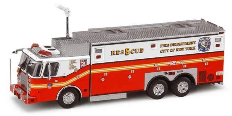 Vintage Code 3 Collectibles 12691 FDNY Saulsbury Rescue Fire Truck - Etsy