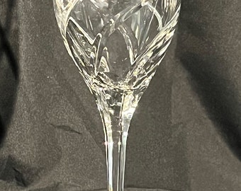 Beautiful Handblown Mikasa Olympus Crystal Water Goblet
