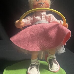 Lot of Vintage Annalee Felt Dolls from 1990s - Most with Hang Tag image 5