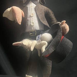 Lot of Vintage Annalee Felt Dolls from 1990s - Most with Hang Tag image 6