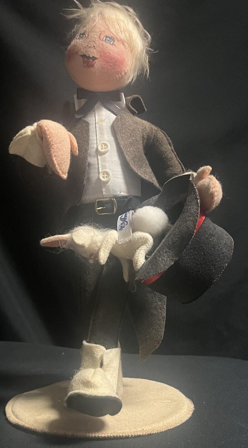 Lot of Vintage Annalee Felt Dolls from 1990s - Most with Hang Tag image 6