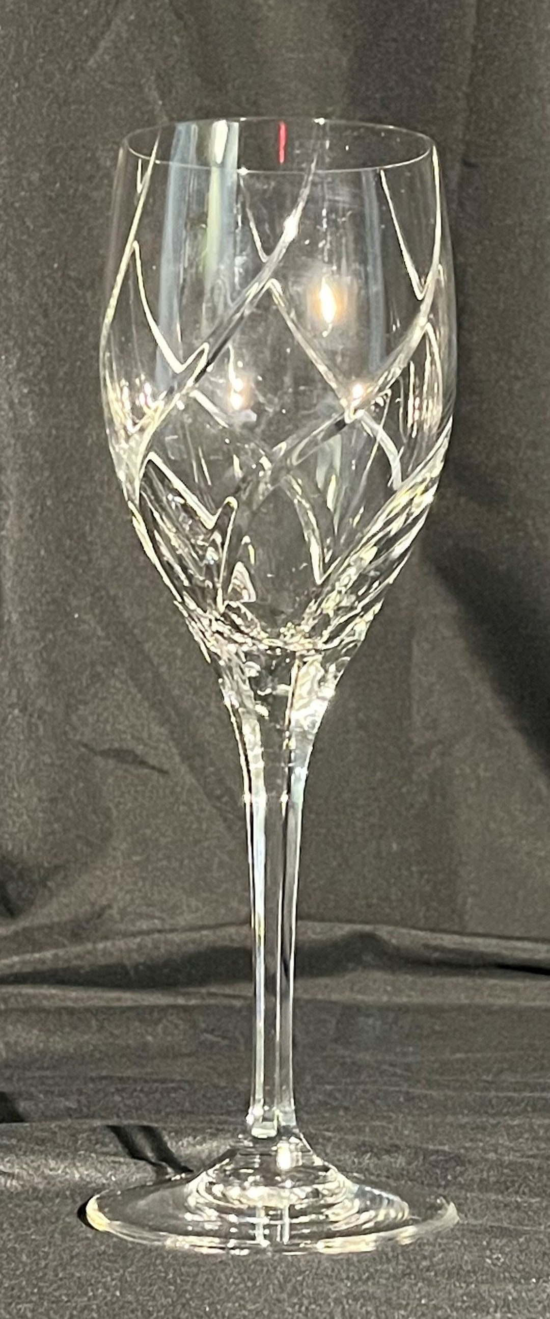Beautiful Mikasa Crystal Olympus Wine Glass Etsy