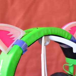 orejas gato auriculares gamer kitty personalizados headphones custom decoracion