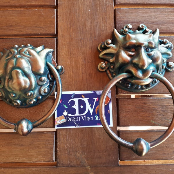 Aldabas / door knockers labyrinth film david bowie jim henson rude to stare ludo sarah fantasy