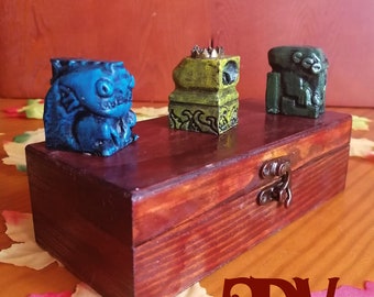Totem Idol Box Cthulhu Dagon Hastur Horror von Lovecraft