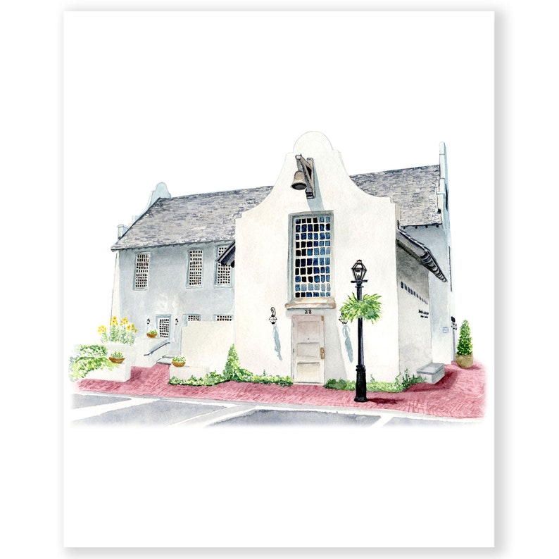 Rosemary Post Office Rosemary Beach Florida Beach Art Etsy