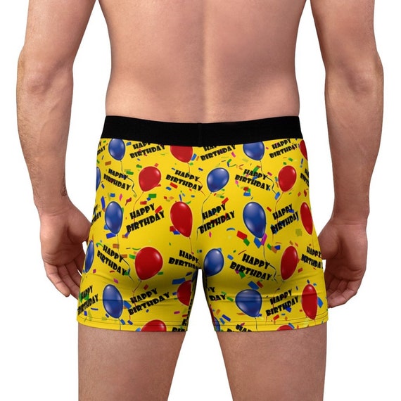 Happy birthday boxer shorts cheap
