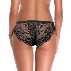 CUSTOM LACE PANTY - Womens Sexy Knickers With Faces All Over. Personalised Underwear For Her. Ladies Wife Valentines Christmas Birthday Gift