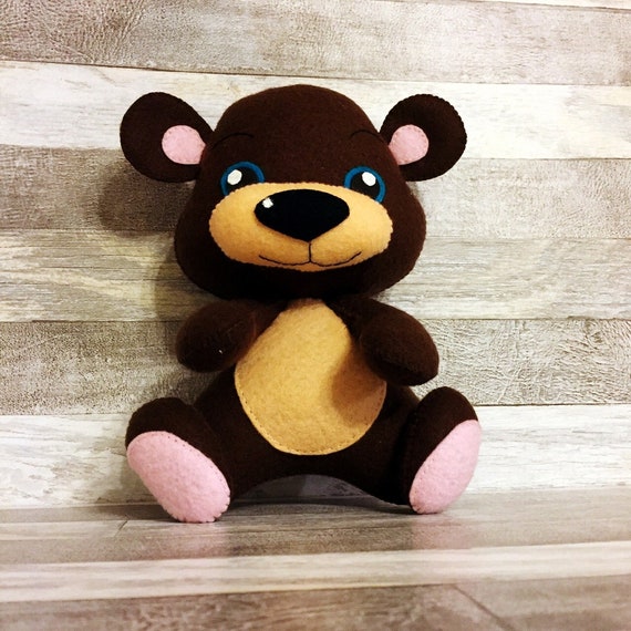 felt teddy bear
