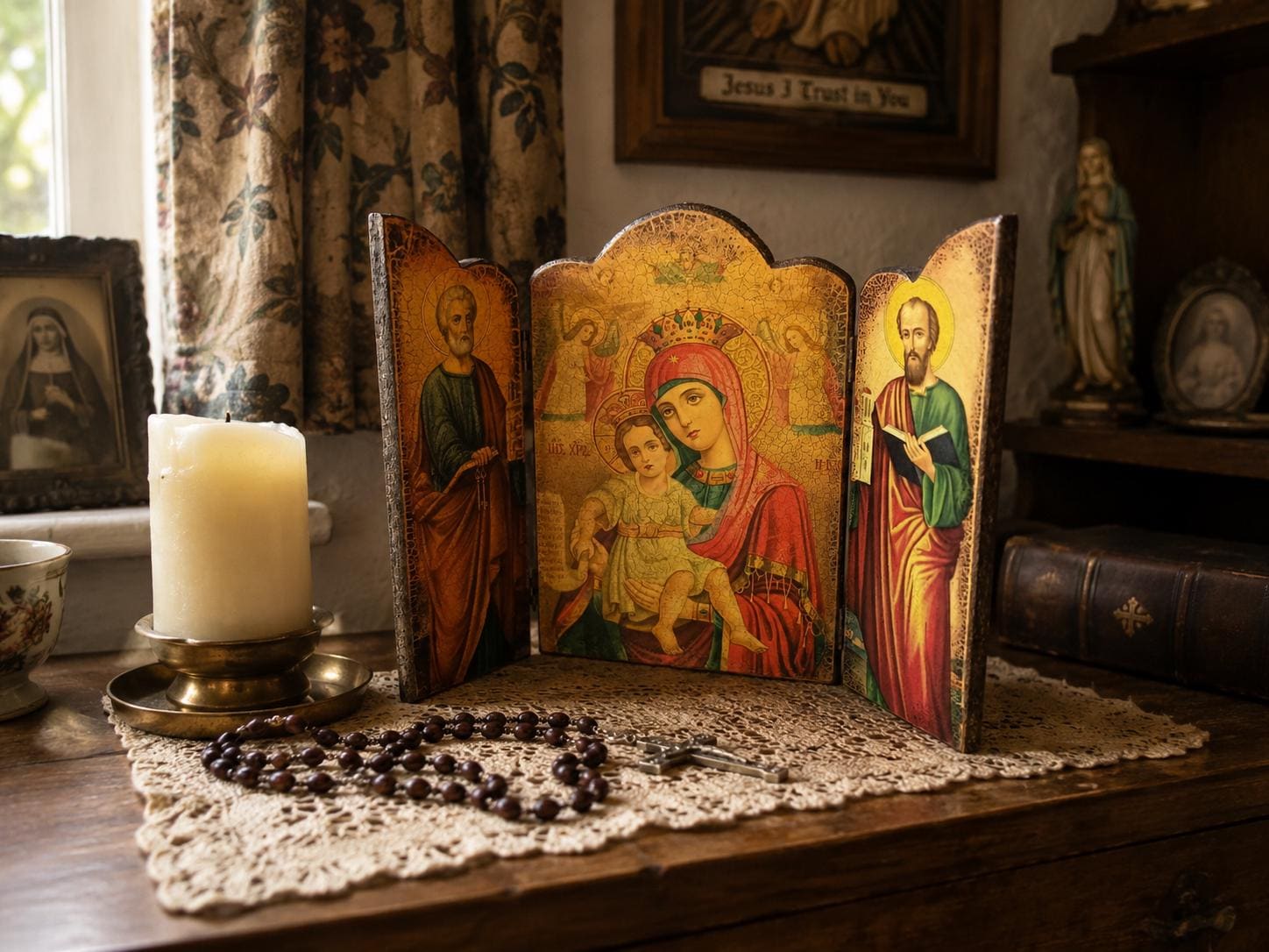 Hinged Triptych Wood - Etsy