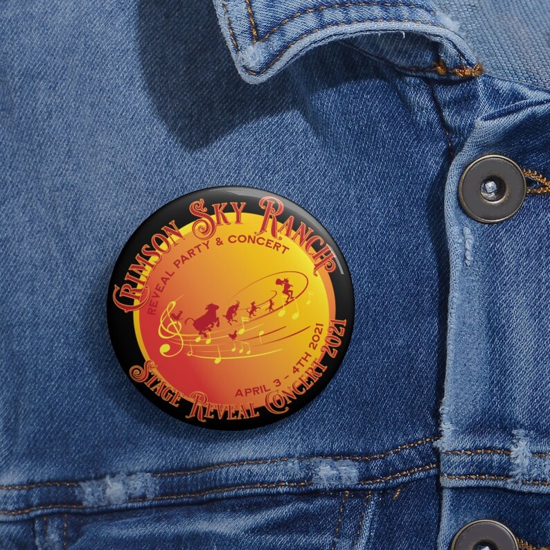 Crimson Sky Ranch Custom Buttons