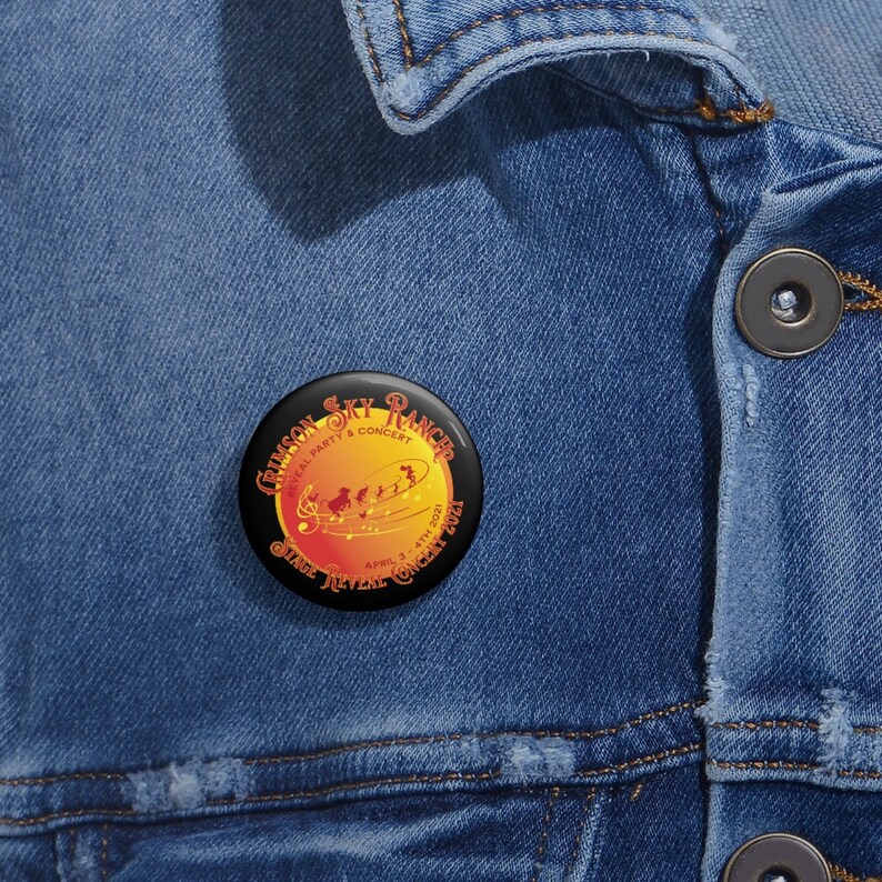 Crimson Sky Ranch Custom Buttons