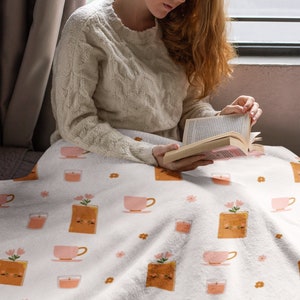 Book Lovers Gifts Blanket - Librarian Gifts Throw Blanket 60X50 - Book  Club Gi