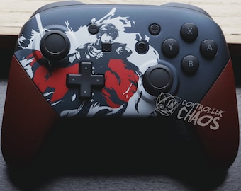 Switch Pro Wireless Custom Controller - Controller Chaos - Marth