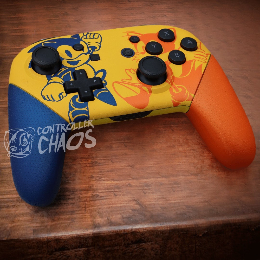 Retro Orange - Nintendo Switch Joy-Cons - Custom Controllers - Controller  Chaos