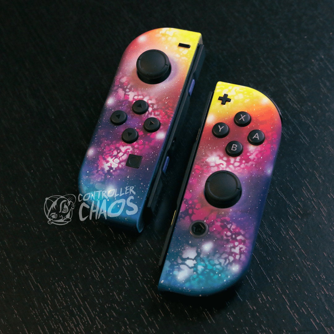 Galaxy - Nintendo Switch Joy-Cons - Custom Controllers - Controller Chaos